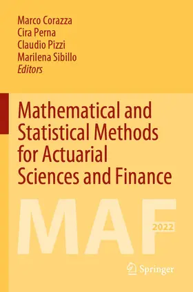 Corazza / Perna / Pizzi |  Mathematical and Statistical Methods for Actuarial Sciences and Finance | Buch |  Sack Fachmedien