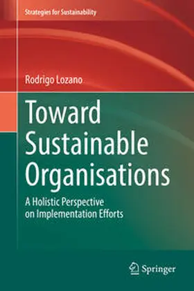 Lozano | Toward Sustainable Organisations | E-Book | sack.de