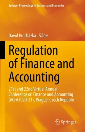 Procházka |  Regulation of Finance and Accounting | Buch |  Sack Fachmedien