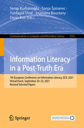 Kurbanoglu / Kurbanoglu / Špiranec | Information Literacy in a Post-Truth Era | E-Book | sack.de