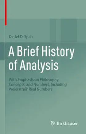 Spalt |  A Brief History of Analysis | Buch |  Sack Fachmedien