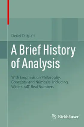 Spalt |  A Brief History of Analysis | Buch |  Sack Fachmedien