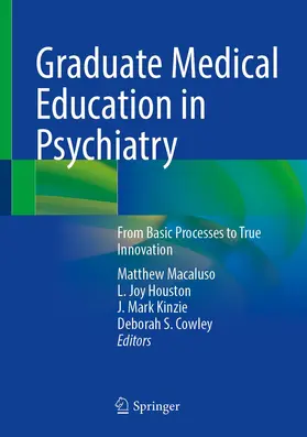 Macaluso / Houston / Kinzie |  Graduate Medical Education in Psychiatry | Buch |  Sack Fachmedien
