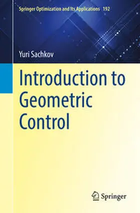 Sachkov |  Introduction to Geometric Control | eBook | Sack Fachmedien