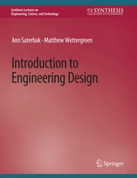 Saterbak / Wettergreen |  Introduction to Engineering Design | eBook | Sack Fachmedien