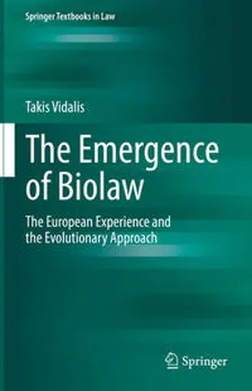 Vidalis |  The Emergence of Biolaw | eBook | Sack Fachmedien