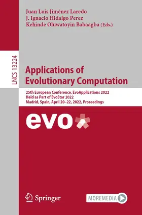 Jiménez Laredo / Hidalgo / Babaagba |  Applications of Evolutionary Computation | Buch |  Sack Fachmedien
