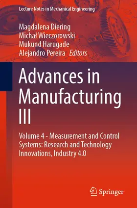 Diering / Wieczorowski / Harugade |  Advances in Manufacturing III | eBook | Sack Fachmedien