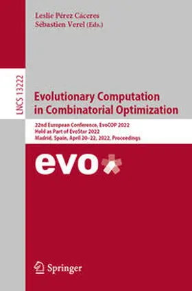Pérez Cáceres / Verel |  Evolutionary Computation in Combinatorial Optimization | eBook | Sack Fachmedien