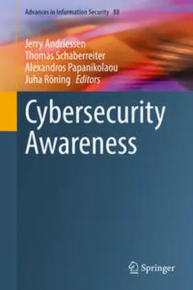 Andriessen / Schaberreiter / Papanikolaou |  Cybersecurity Awareness | eBook | Sack Fachmedien