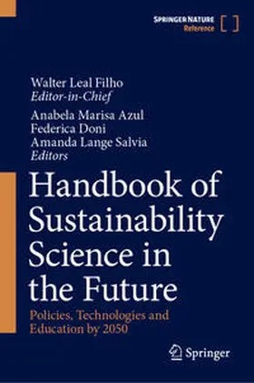 Leal Filho / Azul / Doni |  Handbook of Sustainability Science in the Future | Buch |  Sack Fachmedien
