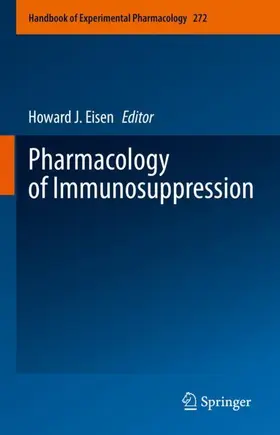 Eisen |  Pharmacology of Immunosuppression | Buch |  Sack Fachmedien