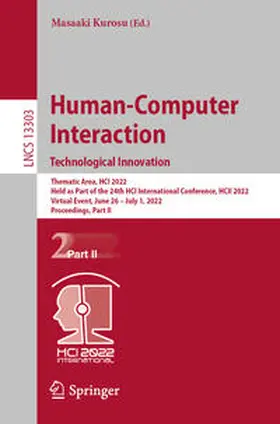 Kurosu | Human-Computer Interaction. Technological Innovation | E-Book | www2.sack.de