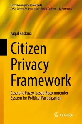 Kaskina |  Citizen Privacy Framework | Buch |  Sack Fachmedien