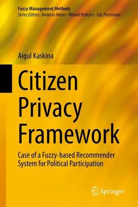 Kaskina |  Citizen Privacy Framework | eBook | Sack Fachmedien