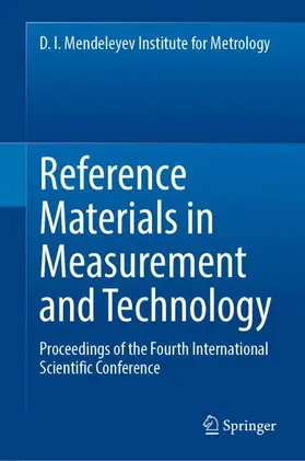 Medvedevskikh / Okrepilov / Sobina | Reference Materials in Measurement and Technology | Buch | 978-3-031-06284-1 | sack.de