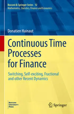 Hainaut | Continuous Time Processes for Finance | E-Book | sack.de