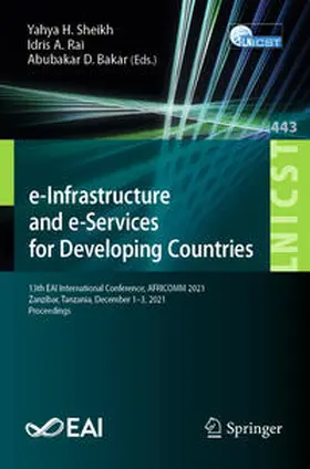 Sheikh / Rai / Bakar |  e-Infrastructure and e-Services for Developing Countries | eBook | Sack Fachmedien