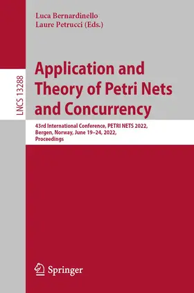 Bernardinello / Petrucci |  Application and Theory of Petri Nets and Concurrency | Buch |  Sack Fachmedien