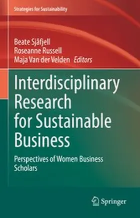 Sjåfjell / Russell / Van der Velden |  Interdisciplinary Research for Sustainable Business | eBook | Sack Fachmedien