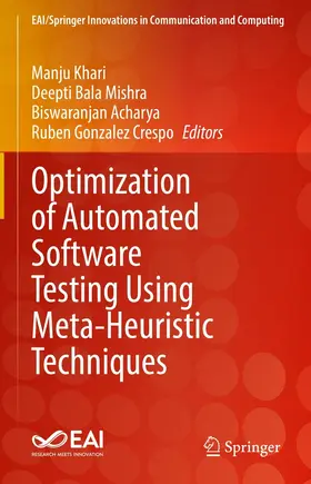 Khari / Mishra / Acharya | Optimization of Automated Software Testing Using Meta-Heuristic Techniques | E-Book | sack.de
