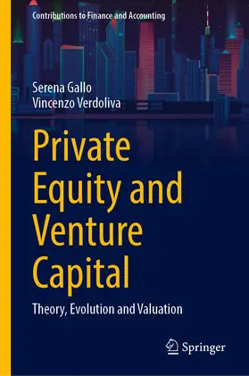 Verdoliva / Gallo |  Private Equity and Venture Capital | Buch |  Sack Fachmedien