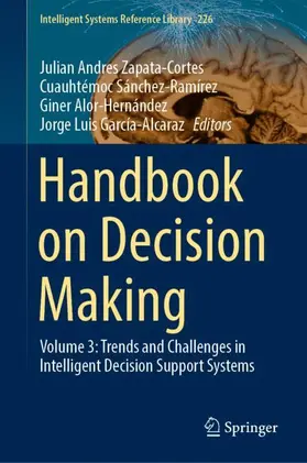 Zapata-Cortes / García-Alcaraz / Sánchez-Ramírez |  Handbook on Decision Making | Buch |  Sack Fachmedien