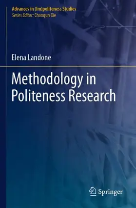 Landone |  Methodology in Politeness Research | Buch |  Sack Fachmedien