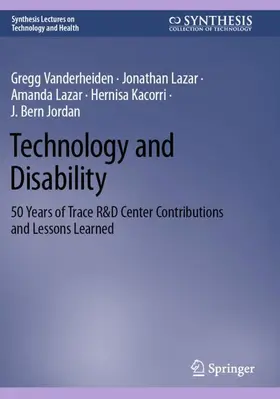 Vanderheiden / Lazar / Jordan |  Technology and Disability | Buch |  Sack Fachmedien