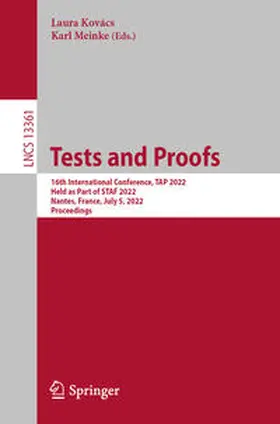 Kovács / Meinke |  Tests and Proofs | eBook | Sack Fachmedien
