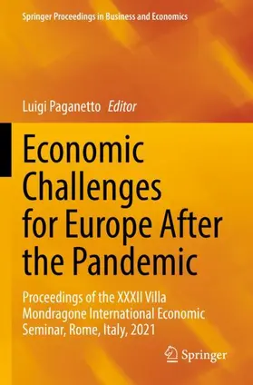 Paganetto |  Economic Challenges for Europe After the Pandemic | Buch |  Sack Fachmedien