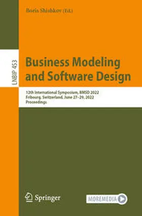 Shishkov |  Business Modeling and Software Design | eBook | Sack Fachmedien