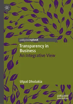 Dholakia |  Transparency in Business | eBook | Sack Fachmedien
