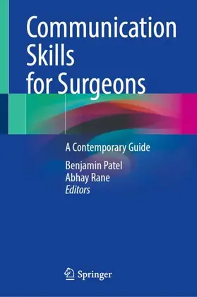 Rane / Patel |  Communication Skills for Surgeons | Buch |  Sack Fachmedien