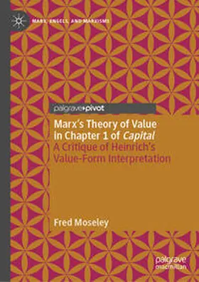 Moseley |  Marx's Theory of Value in Chapter 1 of Capital | Buch |  Sack Fachmedien