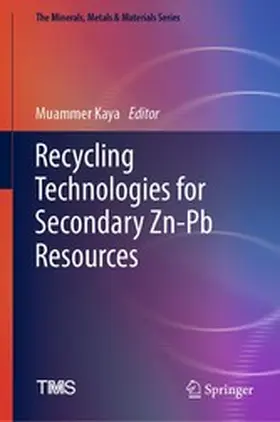 Kaya |  Recycling Technologies for Secondary Zn-Pb Resources | eBook | Sack Fachmedien