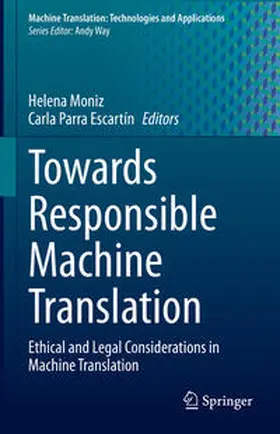 Moniz / Parra Escartín |  Towards Responsible Machine Translation | eBook | Sack Fachmedien