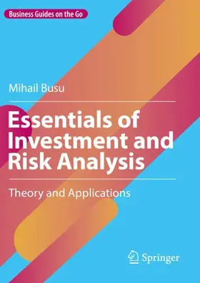 Busu |  Essentials of Investment and Risk Analysis | Buch |  Sack Fachmedien