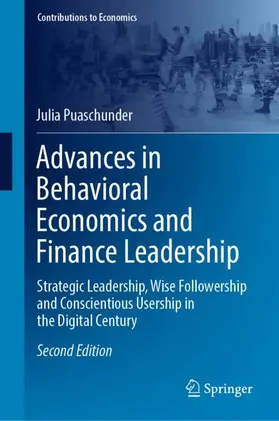 Puaschunder |  Advances in Behavioral Economics and Finance Leadership | Buch |  Sack Fachmedien