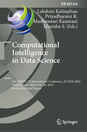 Kalinathan / R. / Kanmani | Computational Intelligence in Data Science | E-Book | sack.de