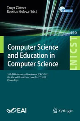 Zlateva / Goleva | Computer Science and Education in Computer Science | E-Book | sack.de