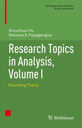 Papageorgiou / Hu |  Research Topics in Analysis, Volume I | Buch |  Sack Fachmedien