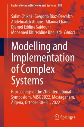 Chikhi / Diaz-Descalzo / Kholladi |  Modelling and Implementation of Complex Systems | Buch |  Sack Fachmedien
