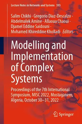 Chikhi / Diaz-Descalzo / Amine | Modelling and Implementation of Complex Systems | E-Book | sack.de