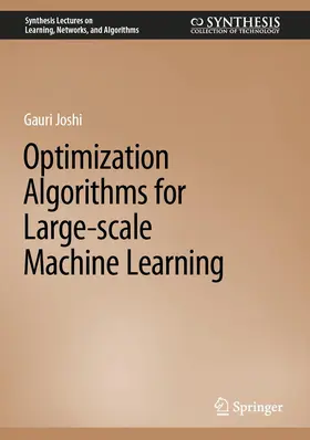 Joshi |  Optimization Algorithms for Distributed Machine Learning | Buch |  Sack Fachmedien