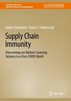 Handfield / Finkenstadt |  Supply Chain Immunity | eBook | Sack Fachmedien
