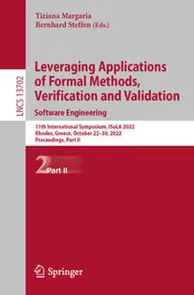 Margaria / Steffen | Leveraging Applications of Formal Methods, Verification and Validation. Software Engineering | E-Book | sack.de