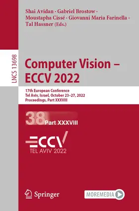 Avidan / Brostow / Cissé |  Computer Vision - ECCV 2022 | Buch |  Sack Fachmedien