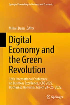 Busu |  Digital Economy and the Green Revolution | eBook | Sack Fachmedien