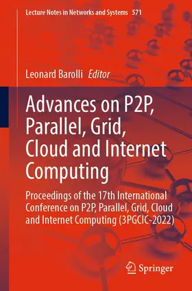 Barolli | Advances on P2P, Parallel, Grid, Cloud and Internet Computing | E-Book | sack.de